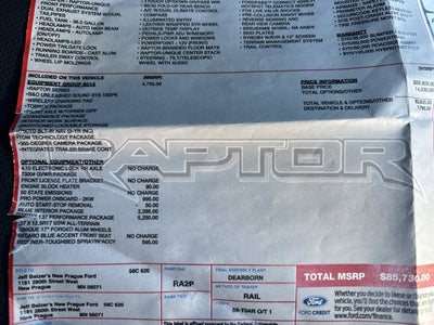 2022 Ford F-150 Raptor