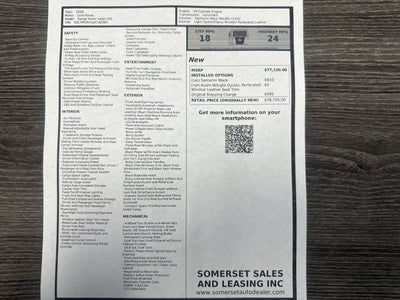 2018 Land Rover Range Rover Velar R-Dynamic HSE