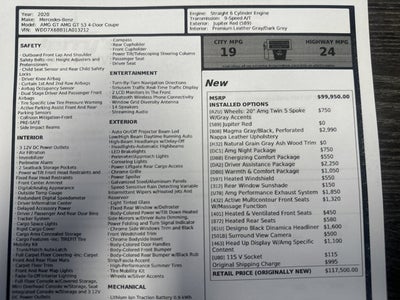 2020 Mercedes-Benz AMG® GT AMG® GT 53